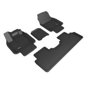 Nissan Ariya Floor Mats - 3D MAXpider - Kagu - Black - `23-`26 Nissan Ariya Floor Mats - 3D MAXpider - Kagu - Black - `23-`26